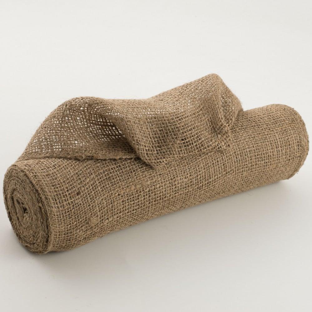 Burlap Products | 12" Loose Weave Burlap Fabric: Natural (10 Yards) Burlap & Jute Deco Mesh Burlap Products