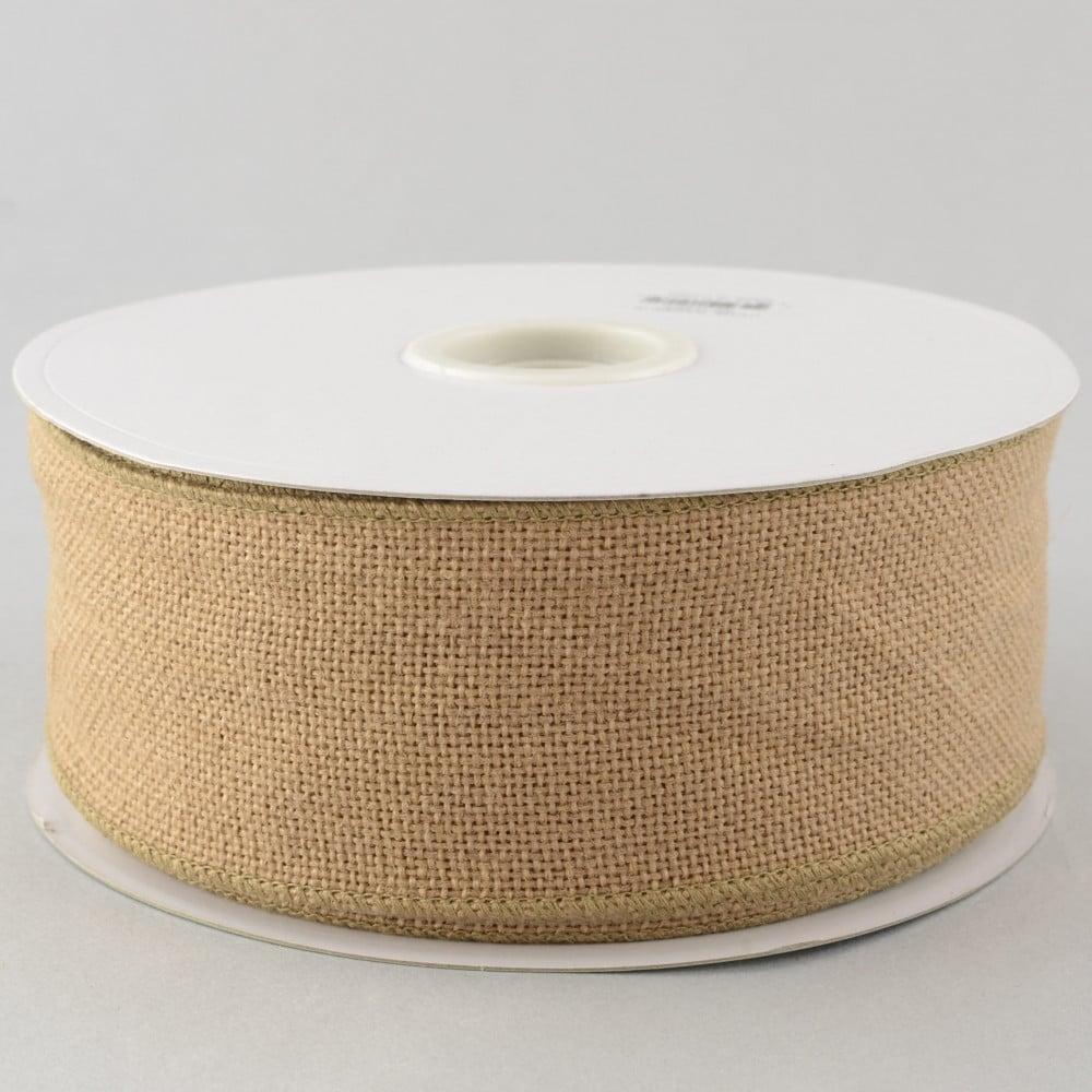 Burlap Products | 2.5" Faux Burlap: Natural (25 Yards) Burlap Products Burlap Products