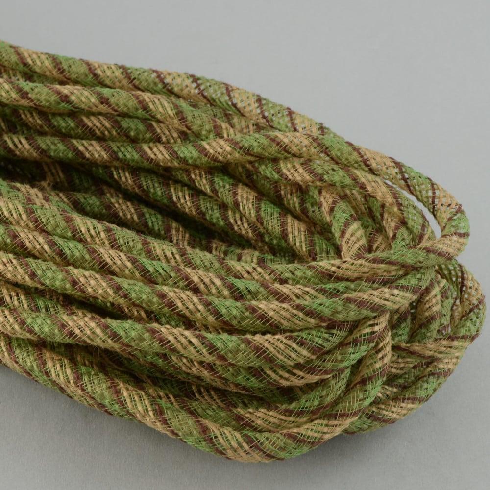 Burlap Products | Jute Deco Flex Tubing Ribbon: Fall Colors (30 Yards) Burlap Products Burlap Products