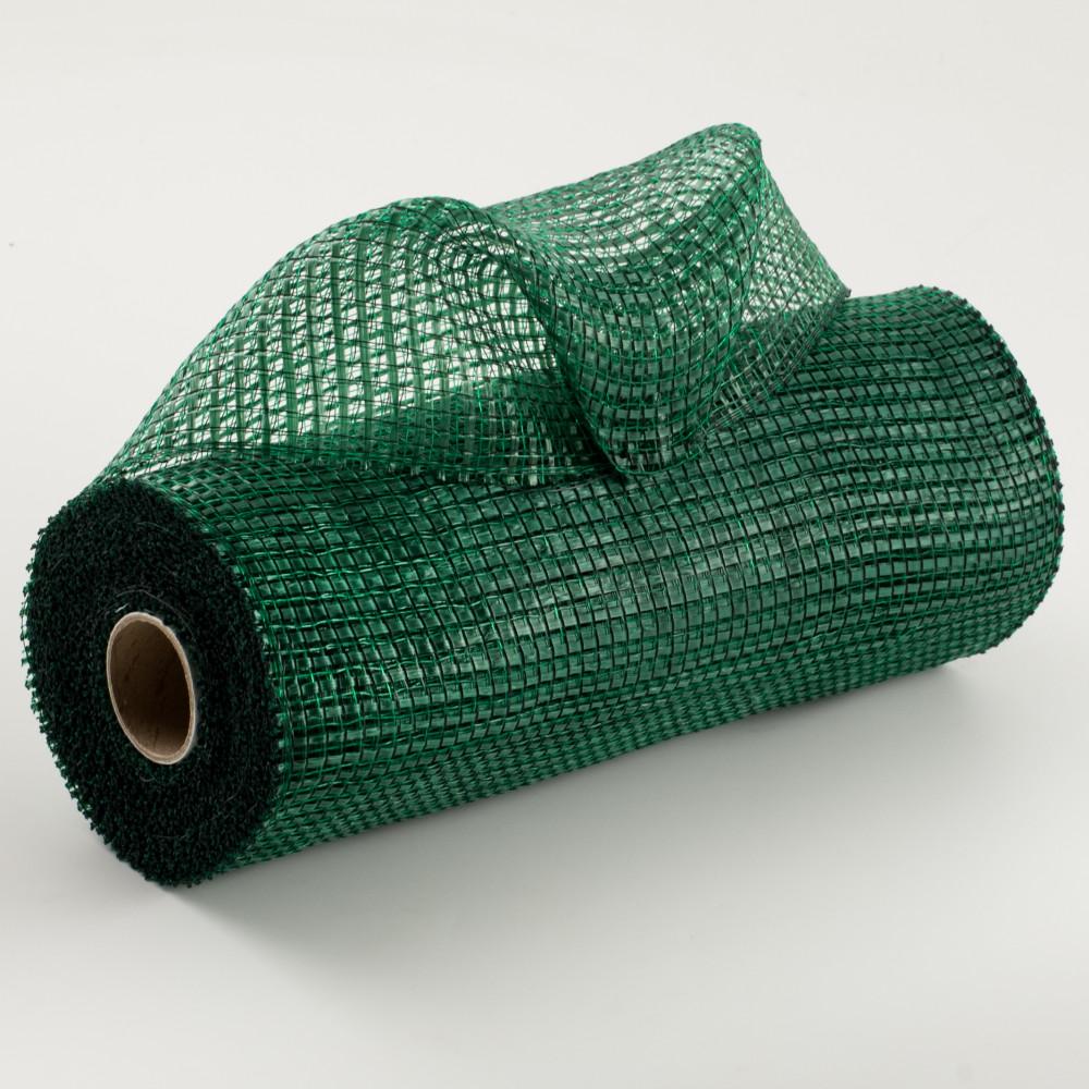 Deco Mesh | 10" Wide Strip Mesh: Hunter Green Deco Mesh Deco Mesh